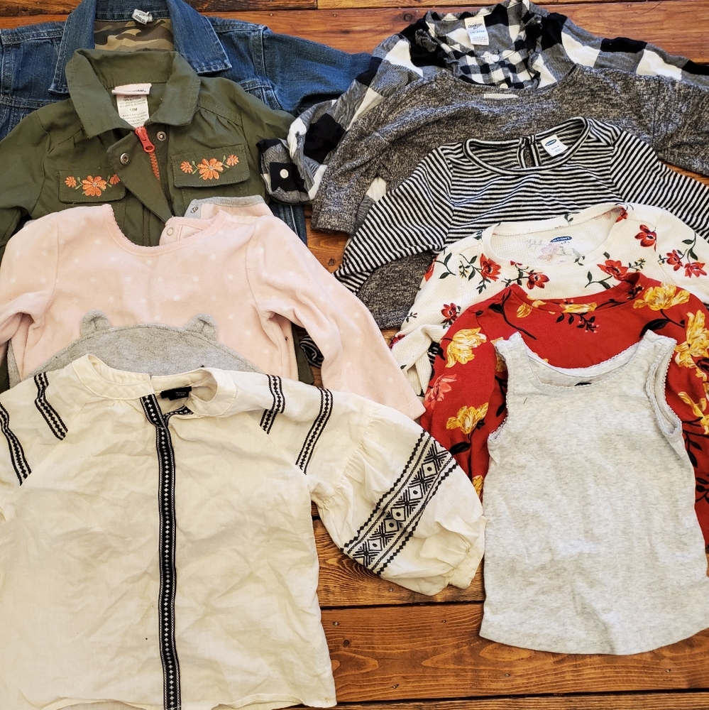 Toddler girl fall clothes bundle